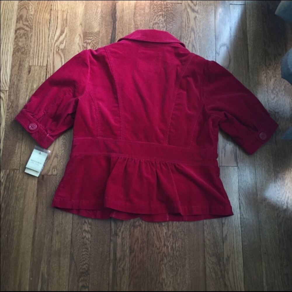 Sonoma Red Corduroy Blazer - Picture 5 of 5